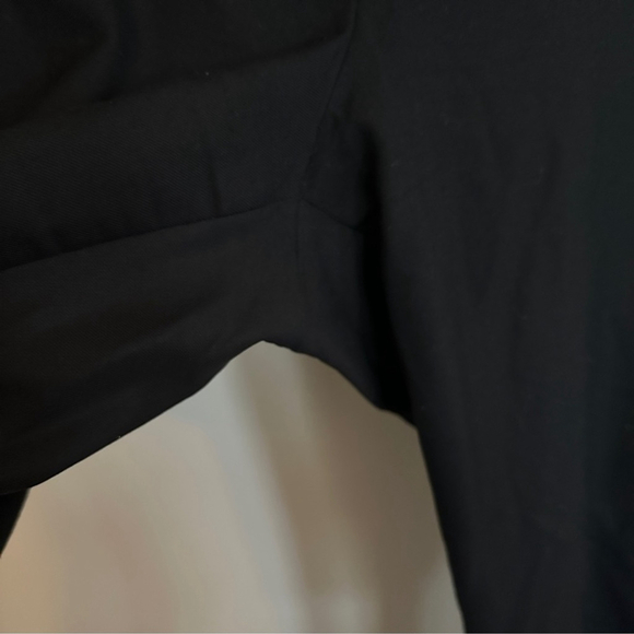 J. Crew Black Wool Blend Straight Leg Trousers Pants Women’s Size 12 - Picture 3 of 4